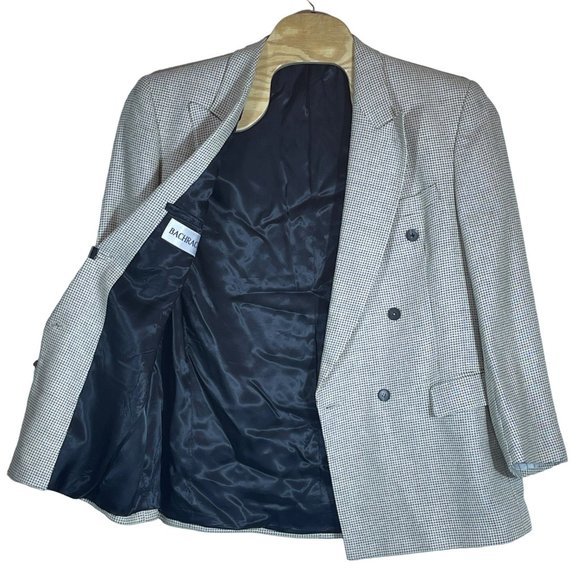 Bachrach Silk Blend Coat Jacket Silk‎ Blend 44R - Picture 1 of 11